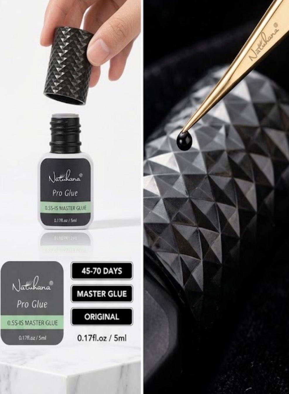 Professionnel & Chic) : ✨ Natuhana Master Glue • Colle Professionnelle Extensions de Cils ✨